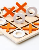 Montessori Play Game Wooden Toy Mini Chess Interaction Puzzle Training Brain Learning Early Educational Toys For Children Kids
