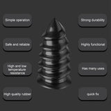 Puncture Repair Kit for Car Vacuum Tire Repair Screws, Quick Fix Self-Service Tire Repair Nails for Flat Tires With Screwdriver