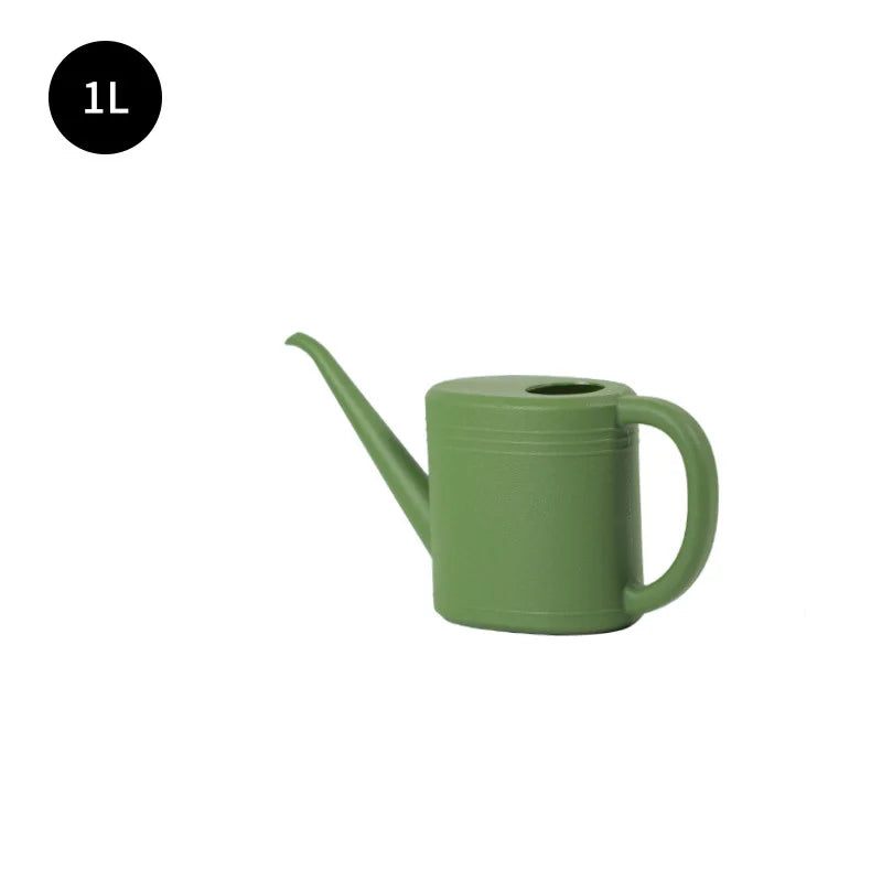 1L/2L Watering Can Home Garden Flower Plant Sprinkler Plastic Garden Long Mouth Kettle House Plant Bonsai Flower Pot Garden Tool