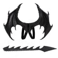 Animal Cospty Dragon Costume Purim Christmas Gift Carnival Party  Cosplay Set Wing and Tail faucet Costume