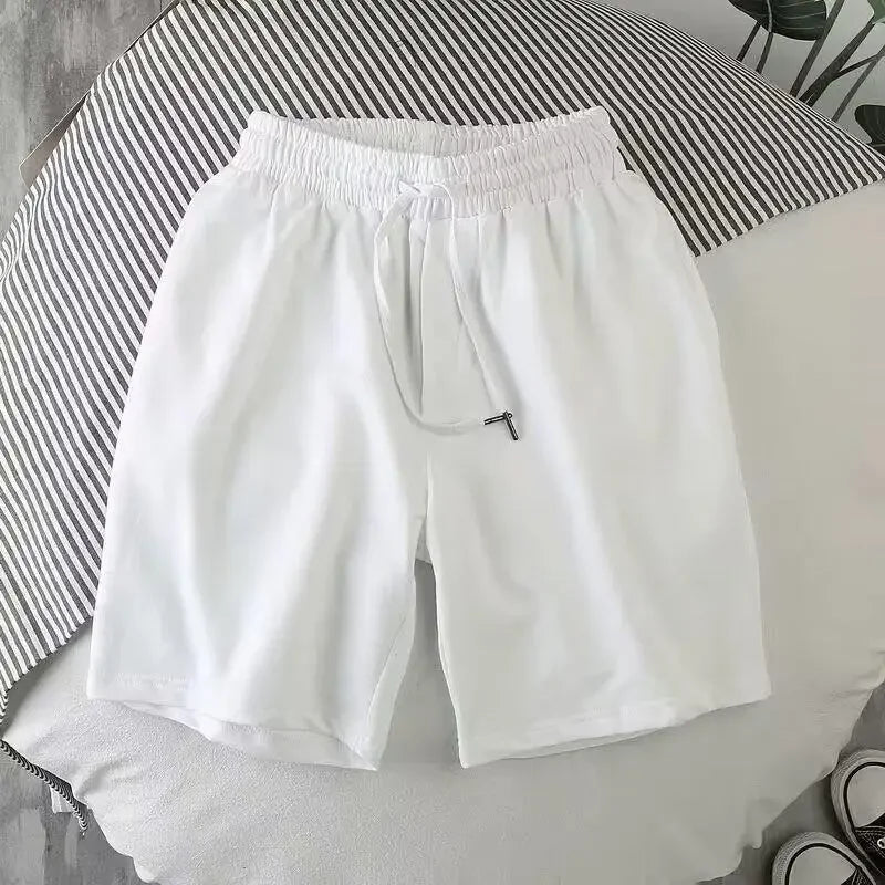 Trendy Brand Casual Loose-fit Men's Shorts Summer Home Comfort Sweatpants Sleepwear Stylish Five-piece Pants