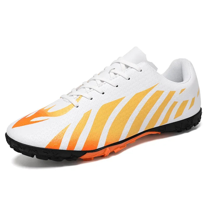 Short-spike Training Soccer Shoes Low-top Leather Sneakers Youth Football Shoes Cross-border