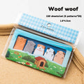 150 Sheets/set Cartoon Animals Sticky Notes Classified Indexing Stickers Bookmarks Notepads Stationery