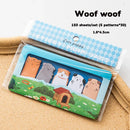 150 Sheets/set Cartoon Animals Sticky Notes Classified Indexing Stickers Bookmarks Notepads Stationery