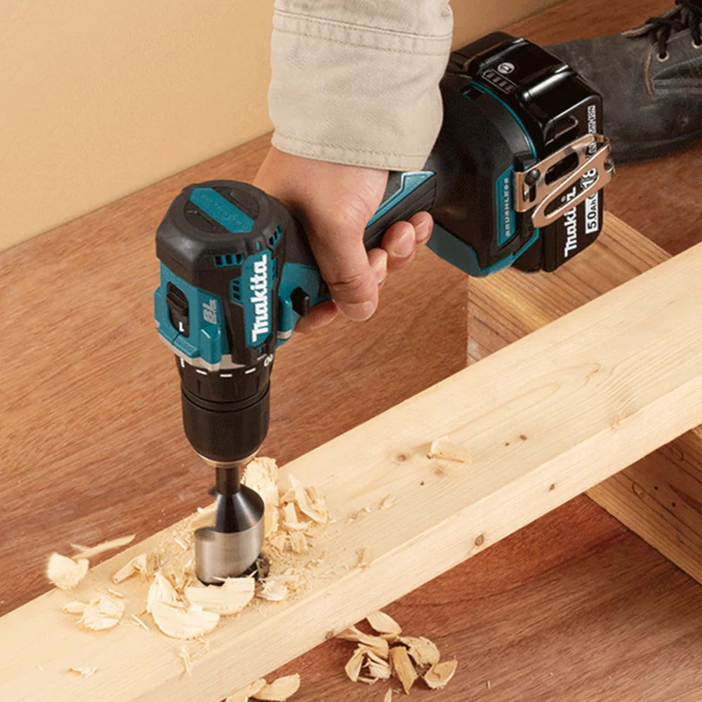 Makita DDF487 18V Cordless Driver Drill LXT Brushless Motor Compact Big Torque Lithium Battery Electric Screwdriver Power Tool