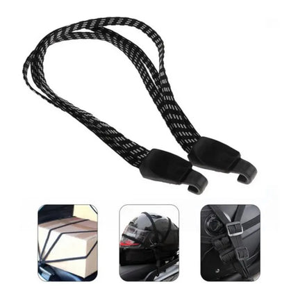 Elastic Bungee Baggage Strap Rope W/Hook For bicycles Cargo racks Accessories