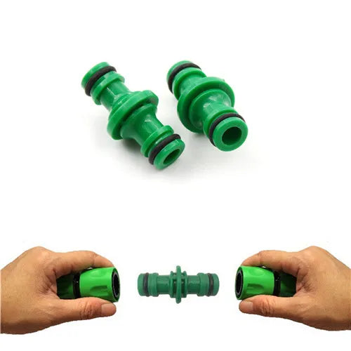 Conector rápido de 5 piezas para manguera de jardín de 1/2 pulgada, para manguera de jardín, conector de agua de lavado, reparación de juntas, accesorios de tubería