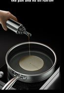 MOEYE Frying Pan 316L Stainless Steel 28/30/32cm Kitchen Nonstick Pan Cooking Skillet Kitchen Nonstick Skillet Induction Pan