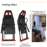 Inicio Simulador de juegos Simulador de carreras plegable Soporte de asiento Soporte de volante Experimentador de juegos de carreras