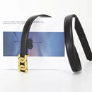 1Pcs Women's Retro Belt Alloy Buckle Fashion Belt Casual Jeans Belt High End Long Skirt Pants Belt