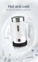 HiBREW Milk Frother Frothing Foamer Chocolate Mixer Cold/Hot Latte Cappuccino fully automatic Milk Warmer Cool Touch M1A