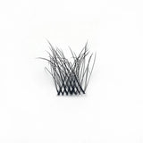5D DIY Cluster Invisible Band Lashes Segmented Bundle Thick Eyelashes Extension Russian Volume Individual False Lashes Cilios