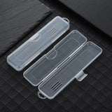 Transparent Toothbrush Box Portable Travel Organizer Case Plastic Toothpaste Holder Storage Container For Oral Hygiene