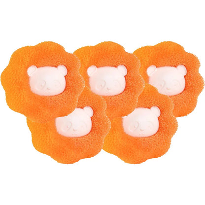 Reutilizável Pet Cabelo Removedor, Bola Lavanderia, Máquina de Lavar Filtro, Lã Adesivo, Pele de Gato, Lint Catcher, Casa, 1-5pcs