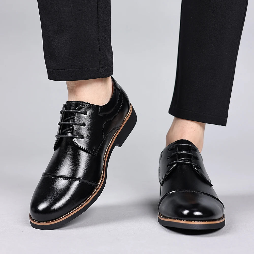 Men's Business Casual Fashion Work Shoes Individuality in Every Step Stylish and Practical
