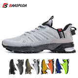 Baasploa Professional Running Shoes For Men Lightweight Men's Designer Mesh Sneakers Lace-Up Male Outdoor Sports Tennis Shoe