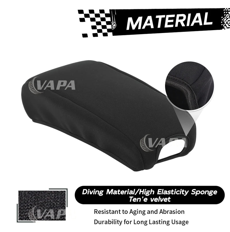 Car Armrest Cloth Cover Anti-Dirt Protective Cover Fit for Dodge Journey 2011-2020 Interior Accessories