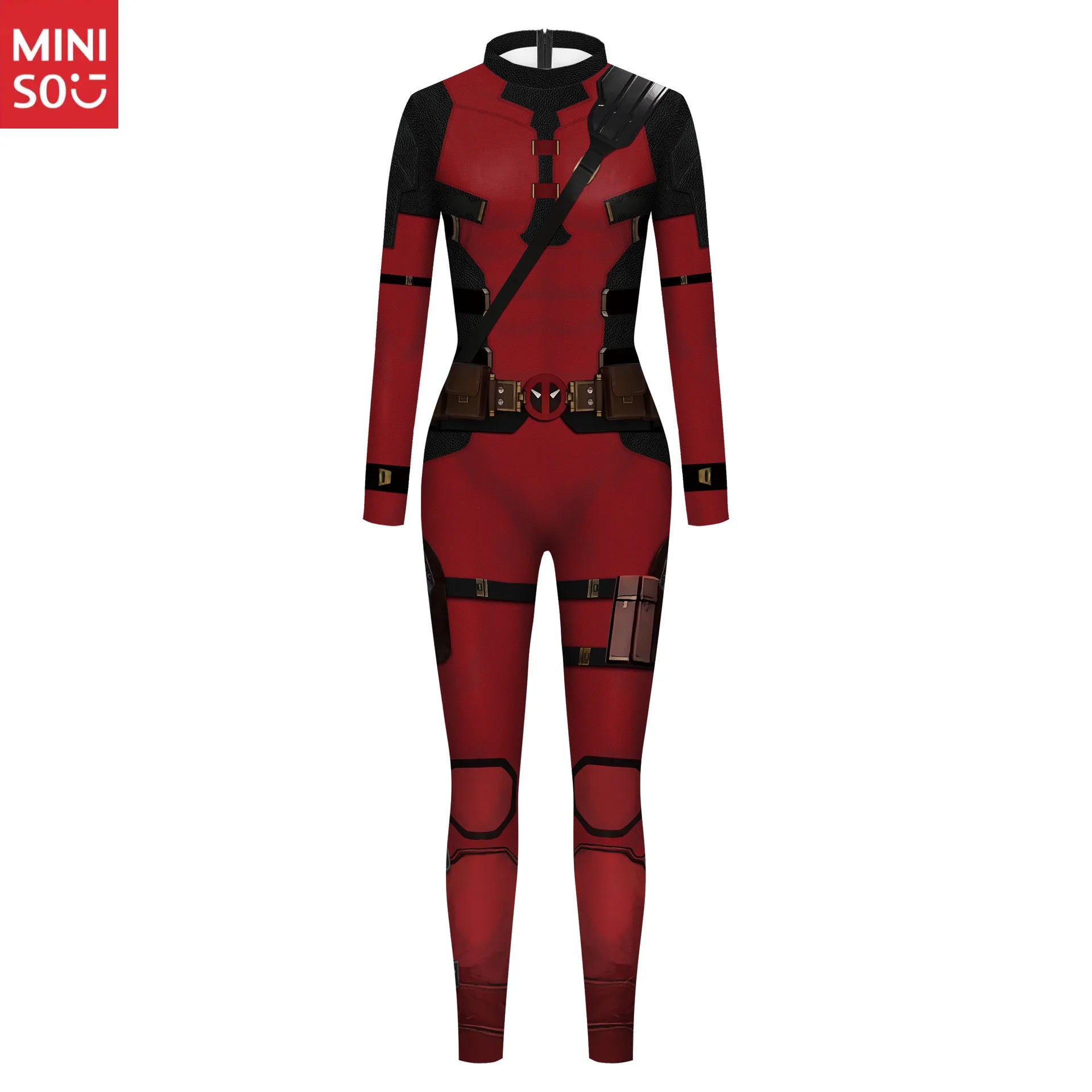 Halloween Adult Show Costume Marvel Costumes Deadpool Wolverine Cosplay Costumes Slim Jumpsuit