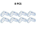 4pcs/8pcs/12pcs Kids Baby Safety Silicone Protector Table Corner Edge Guard Child Anti-collision Edge Protector 