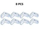 4pcs/8pcs/12pcs Kids Baby Safety Silicone Protector Table Corner Edge Guard Child Anti-collision Edge Protector 
