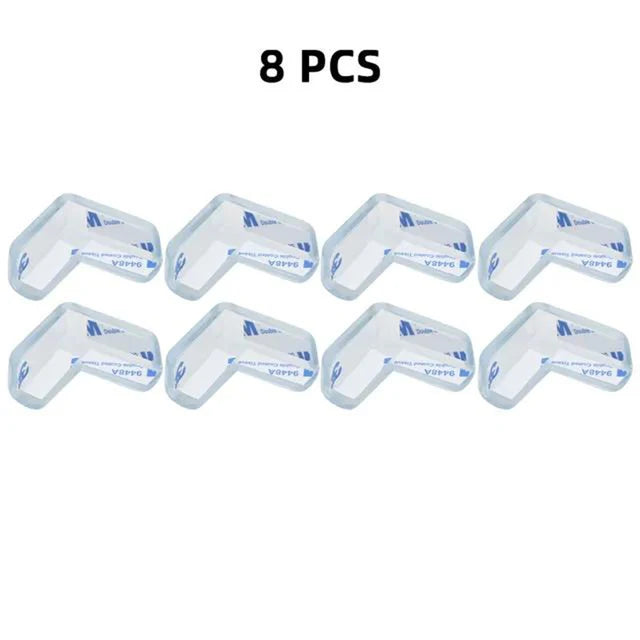 4pcs/8pcs/12pcs Kids Baby Safety Silicone Protector Table Corner Edge Guard Child Anti-collision Edge Protector 
