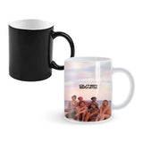 Outer Banks Anime Creativity Color Changing Mug Ceramic Mug Hot Coffee Cup Breakfast Cup Mug Friend Gift