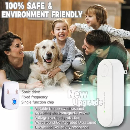 Nuevo repelente ultrasónico de insectos Xiaomi, repelente electrónico de mosquitos, ratones, arañas y cucarachas, insecticida portátil, control de plagas.