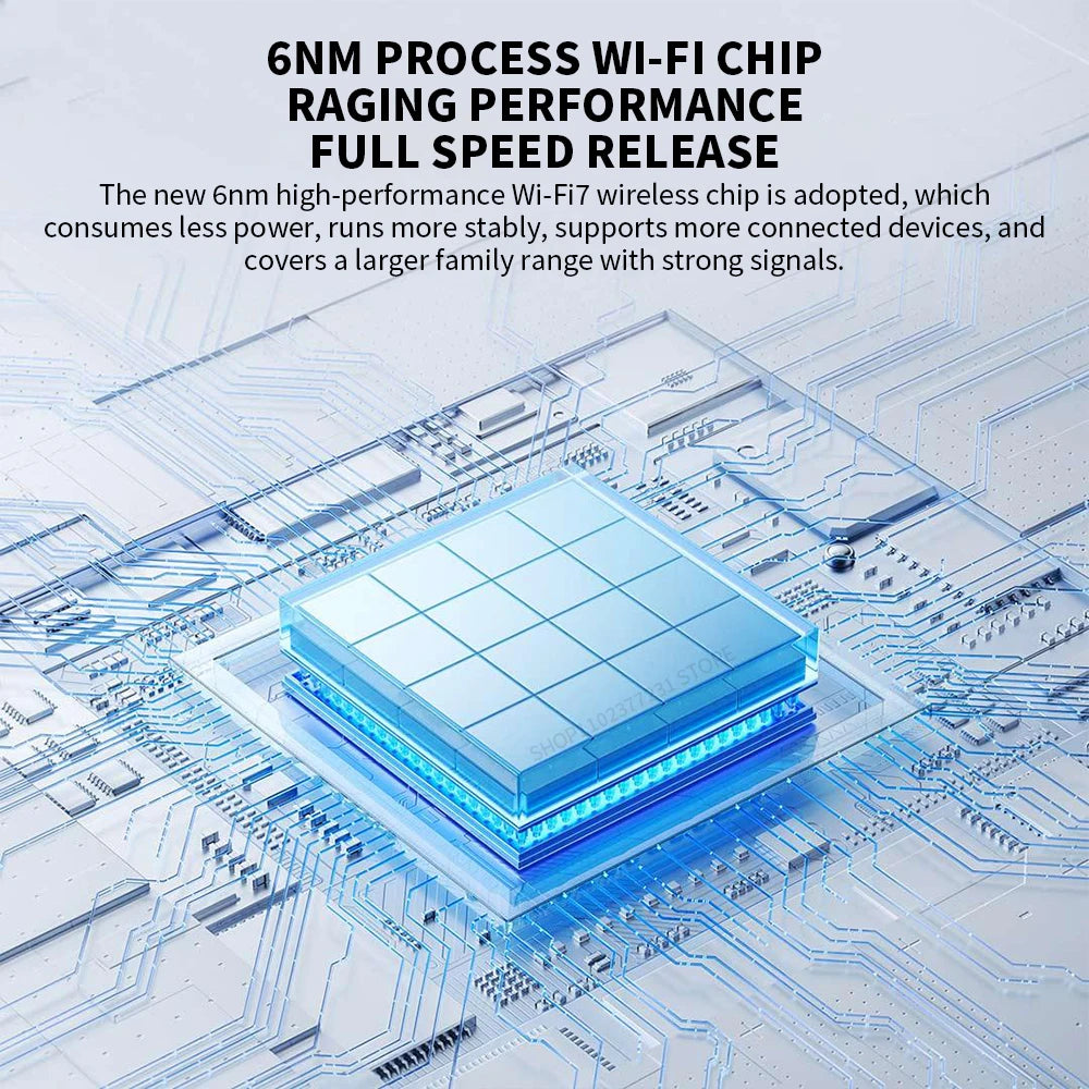 Nuevo enrutador Xiaomi BE5000 Wi-Fi 7 de 2,4/5 GHz, malla de doble frecuencia, puerto de red de alta velocidad de 2,5 G, amplificador de señal IPTV OFDMA Mi Home