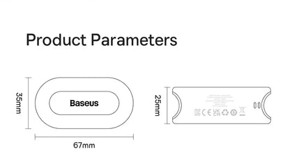 Auriculares inalámbricos Baseus Bowie EZ10 con Bluetooth 5.3, carga rápida, 0,06 pulgadas, baja latencia, miniauriculares deportivos de alta fidelidad.