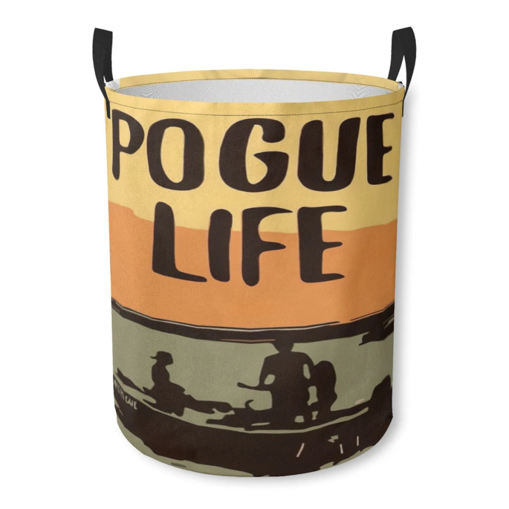 A Life Full of Holes Bundle Device Laundry Basket Fabric Laundry Moving Folding Dirty Laundry Basket Cartoon