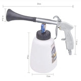 Car Interior Cleaning Gun Portable Dust Blowing Machine High Wind Speed Tornado Finger Pull Air Blowing Gun With Brush