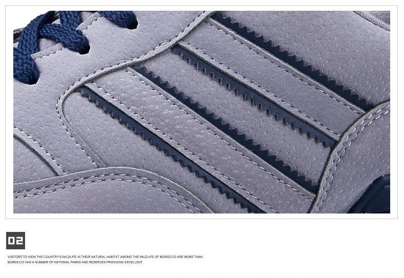 Brand Sneakers Men Outdoor Running Shoes High Quality Lace-Up Men Casual Shoes Fashion Comfortable Walking Shoes Tenis Hombres