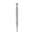 Acupuncture Pen Stainless Steel Deep Tissue Massager Dual Head Facial Reflexology Acupressure Bar for Full Body Meridian Massage