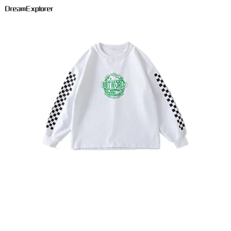 Boys Hip Hop Loose Overalls Girls K-pop Cargo Pants Kids Dungaree Joggers Children Jumpsuit Street Dance Romper Teen Streetwear