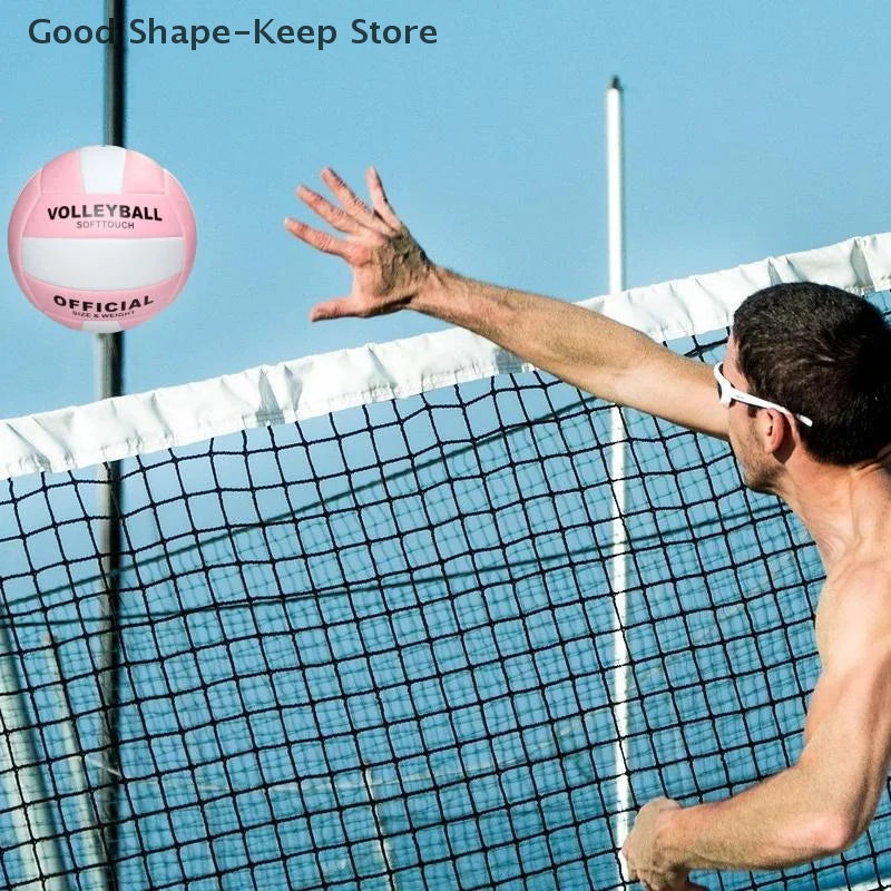 1PC Size 5 Volleyball Soft Indoor Outdoor Volleyball For Game Gym Training Beach Play Volleyball For Beginner Teenager