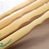 Bamboo Portable Back Scratcher Wooden Body Roller Stick Backscratcher Wooden Scratching Backscratcher Massager