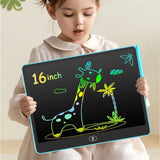 Tablet de Escrita e Desenho LCD (16/13/11 Polegadas) – Brinquedo Educativo para Meninos e Meninas de 3 a 8 Anos