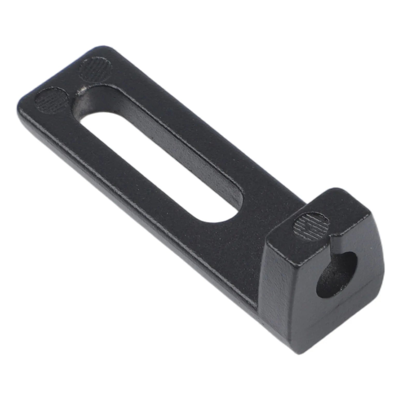 Slidable Adjustable Motorcycle Fog Lamp Bracket Black Alloy for Handlebar and Off Road Vehicle Auxiliary Light Installation