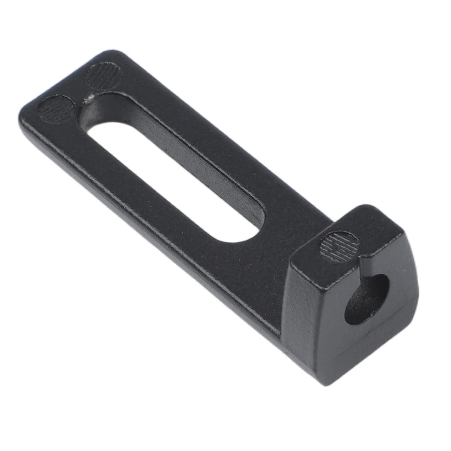 Slidable Adjustable Motorcycle Fog Lamp Bracket Black Alloy for Handlebar and Off Road Vehicle Auxiliary Light Installation