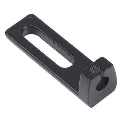 Slidable Adjustable Motorcycle Fog Lamp Bracket Black Alloy for Handlebar and Off Road Vehicle Auxiliary Light Installation