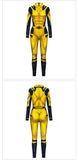 Halloween Adult Show Costume Marvel Costumes Deadpool Wolverine Cosplay Costumes Slim Jumpsuit