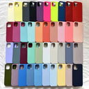 Original Silicone Cases For iPhone 16 15 12 14 13 Pro Max 15 16 Plus logo Case For Apple iPhone 11 14 15 16 Pro Cover
