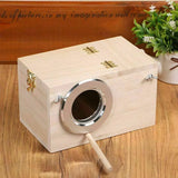 High Quality Wooden Bird Cage Nesting Box Breeding Hatching Nest for Parakeet Budgies Cockatiel Finch Lovebird Parrot Birdhouse