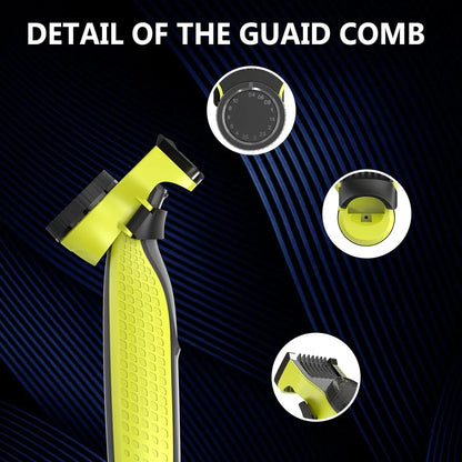 Peine guía de protección ajustable Brangdy para afeitadora eléctrica One Blade QP2520 QP2630 QP2724 QP2834, kit de repuesto de 14 pulgadas de longitud