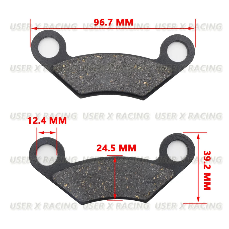 USER-X Universal Motorcycle Disc Brake Pad Front Rear Disc Brake Pads Block Shoes Scooter VICTORIA Blade RG125 Honda 145