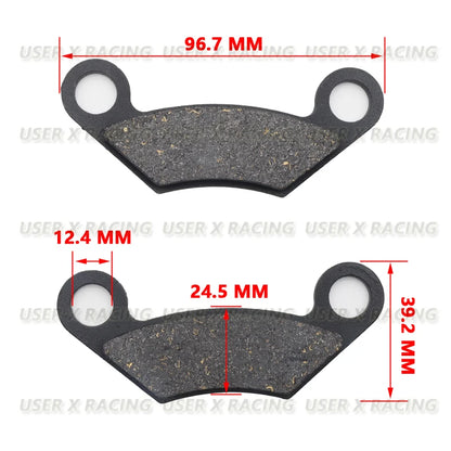 USER-X Universal motorcycle disc brake pad Brakes Front Rear Disc Brake Pads block Shoes scooter VICTORIA blade rg125 honda 145