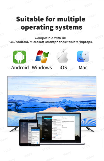 Ratón inalámbrico ergonómico Bluetooth VUUV para computadora portátil Macbook 1600DPI modo dual recargable para iOS Android tableta