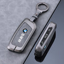 Funda de cuero de aleación de Zinc para llave de control remoto para coche, accesorios para BMW X1 U11 X7 G07 XM G09 i7 7 Series G70 LCI iX I20 U06 G81 M3 2023