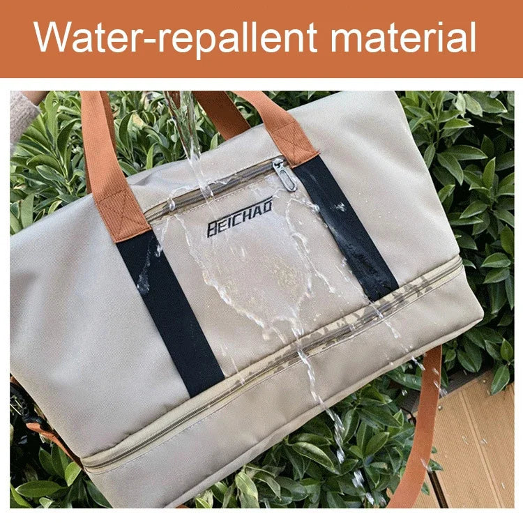Bolsa de gimnasio de viaje, equipaje de corta distancia, bolsas de fitness portátiles, bandolera, bolso de pecho, bolso de mano, bolso de mano, bolso de fin de semana