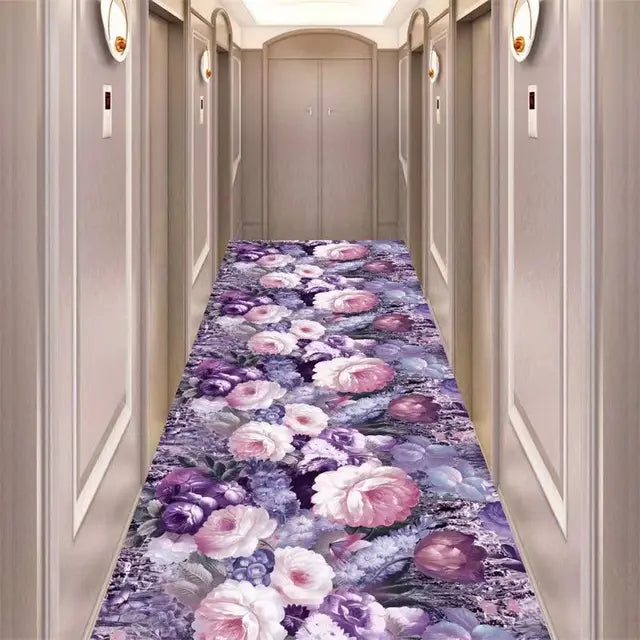 Decoración del hogar Balcón Pasaje 3D Alfombra de pasillo largo Entrada Hall Escalera Pasillo Alfombras Dormitorio Alfombra personalizable 